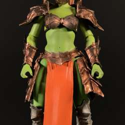 Mythic Legions Deluxe Female Orc Builder figure